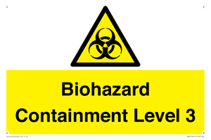 Biohazard  Containment Level 3